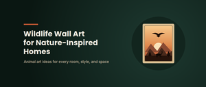 Wildlife Wall Art and Animal Wall Art Ideas for Nature-Inspired Homes