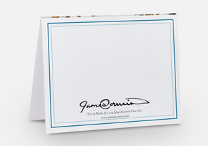 Fox In Rocks Notecard