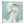 An oil painting of two great white egrets with a seafoam green background. Limited Edition Giclee Canvas Print by wildlife artist James Corwin.