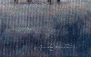 A western oil painting of elk in a field with Bitterroot mountains, Trapper Peak and yellow fall cottonwood trees in the background. Limited Edition canvas giclee print by wildlife artist James Corwin, based in Montana. This is also a Montana license plate.