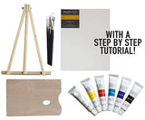 Código de video del kit de bellas artes: desbloquee tutoriales de pintura instructivos paso a paso