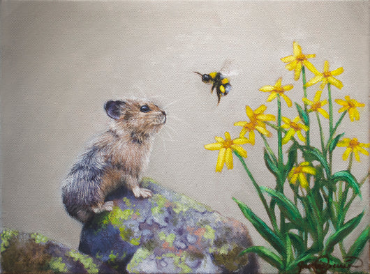 A Pika and a Bumblebee - First in Series