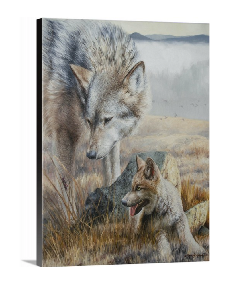 Zoology Lesson - First in Series – James Corwin Fine Art - Wildlife Artist