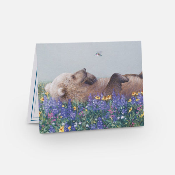 Tarjetas de notas de los osos de Montana
