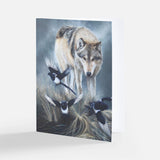 Wolf Notecard Pack